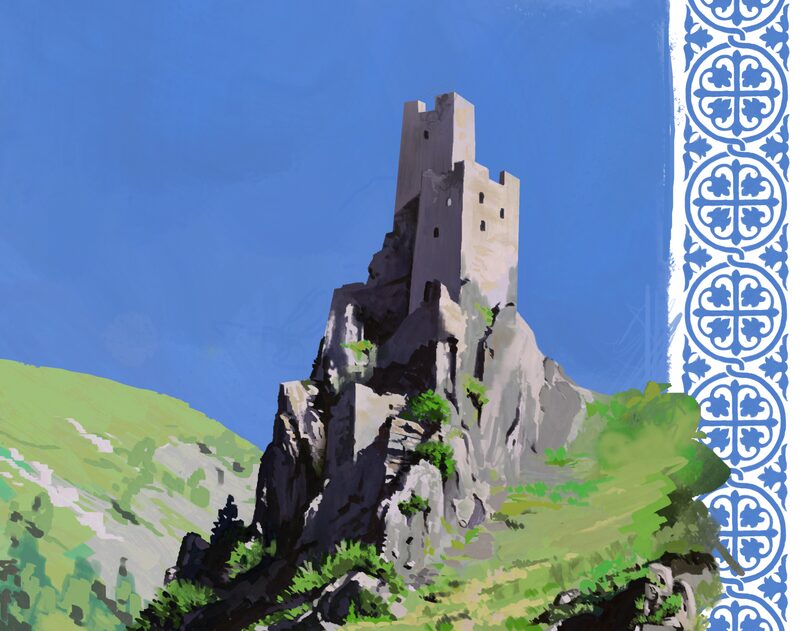Painting by Gustavo Donato, made in Kala Paint